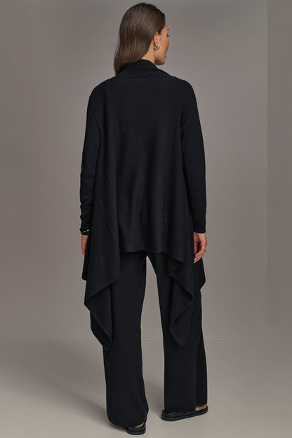 Donna Karan CASHMERE LONG SLEEVE CARDIGAN