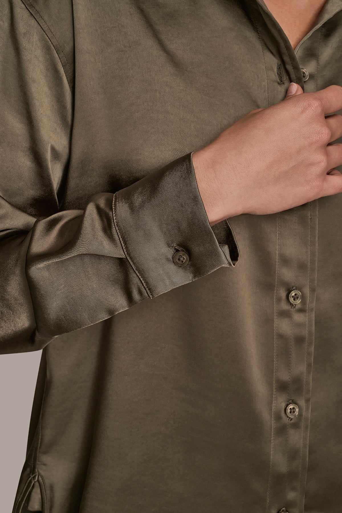 Donna Karan SATIN SHIRT
