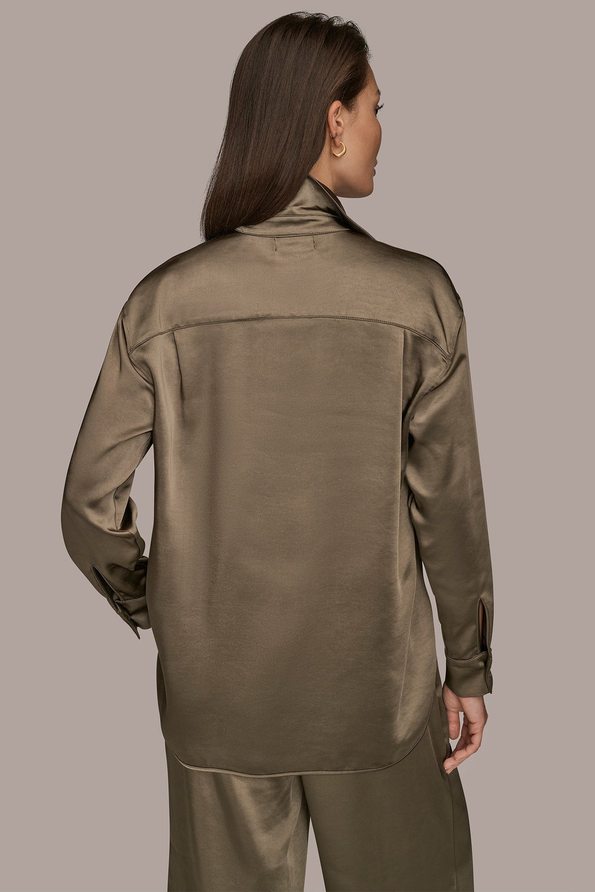 Donna Karan SATIN SHIRT