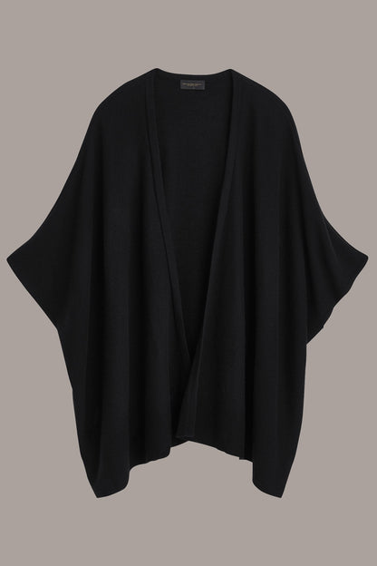 Donna Karan CASHMERE SHORT SLEEVE CARDIGAN