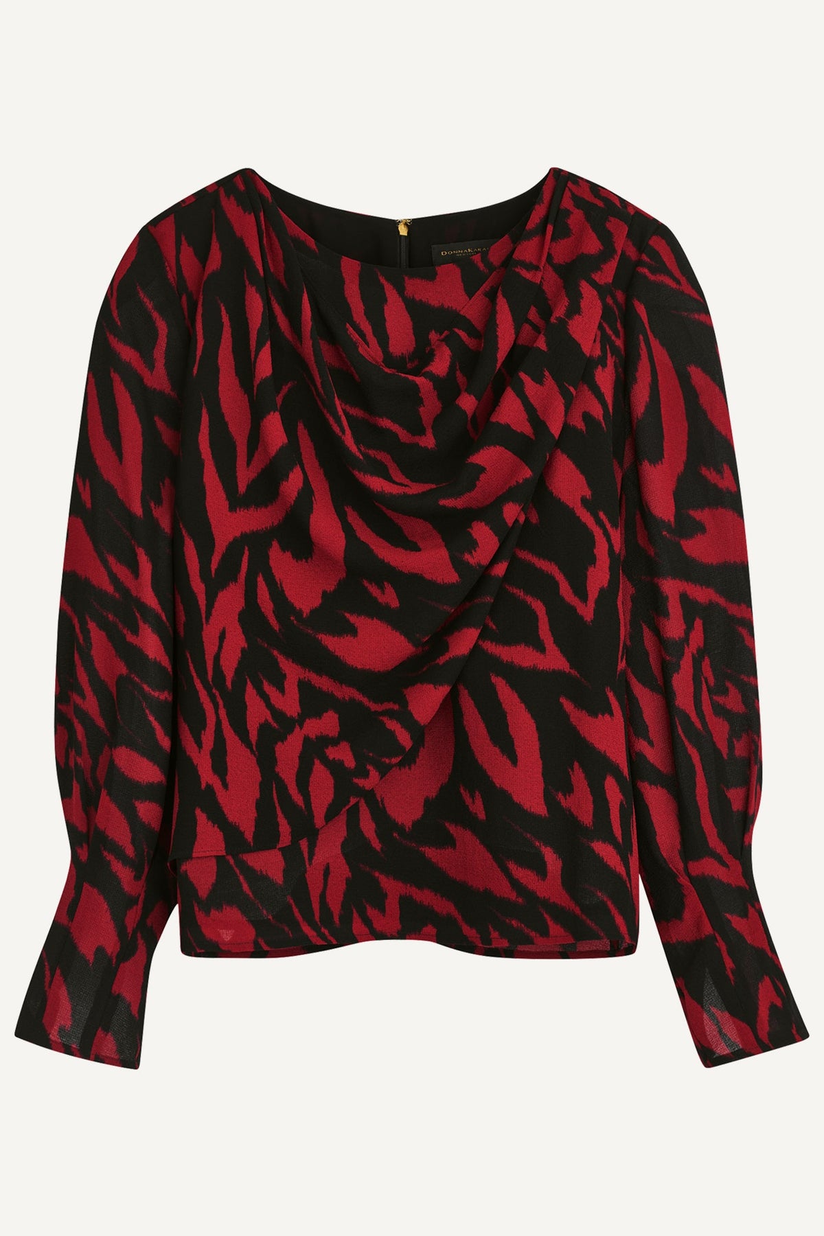 Donna Karan PRINT WIDE CUFF TOP