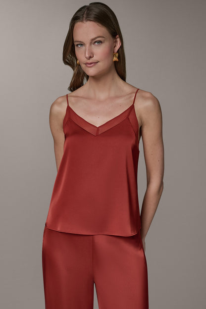 Donna Karan SLEEVELESS V-NECK CAMI