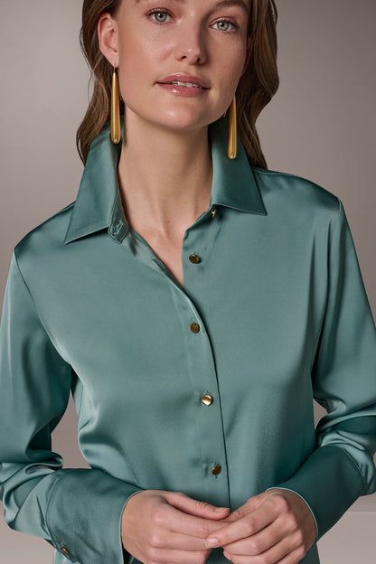 Donna Karan SATIN BLOUSE