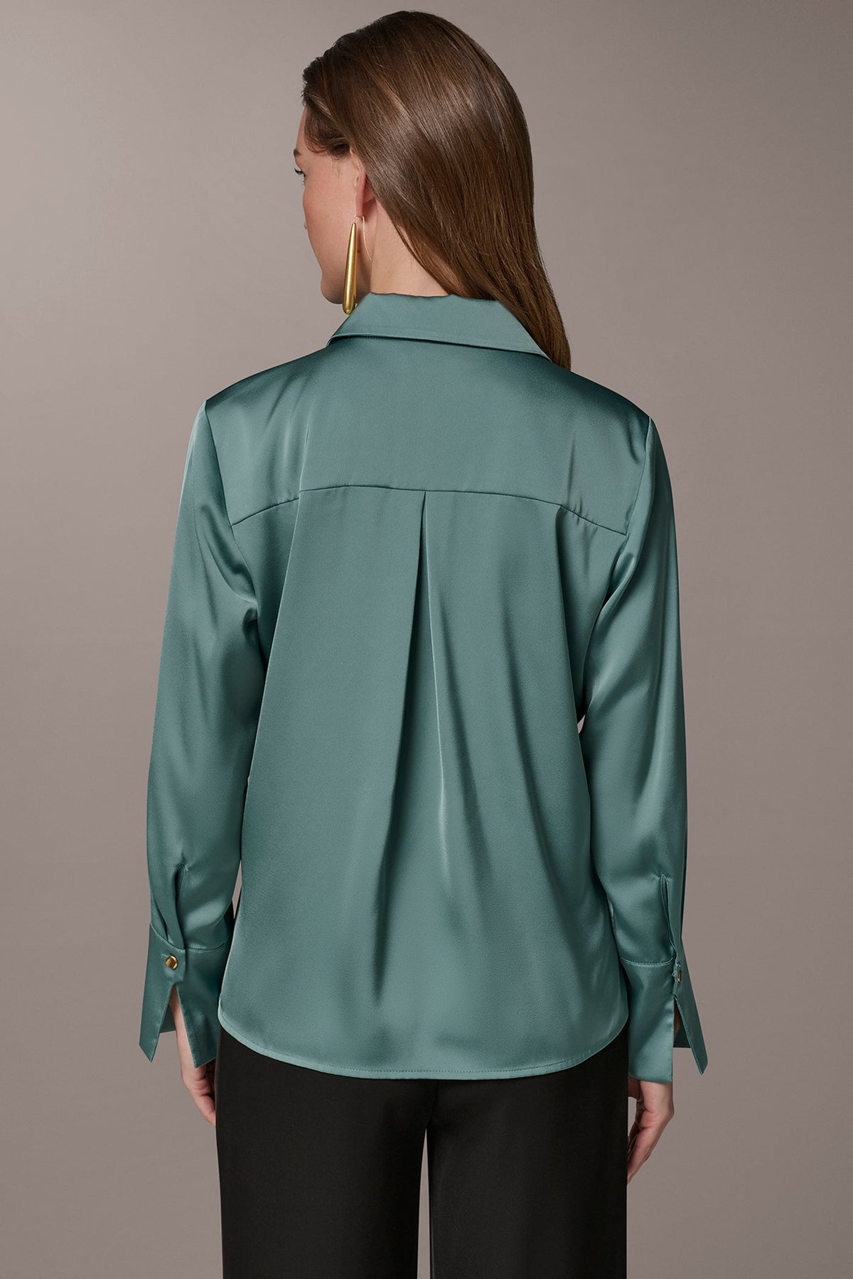 Donna Karan SATIN BLOUSE