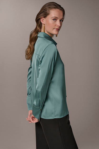 Donna Karan SATIN BLOUSE