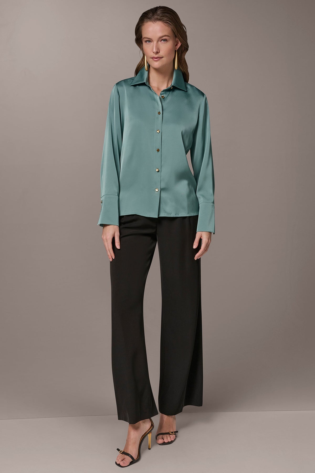 Donna Karan SATIN BLOUSE