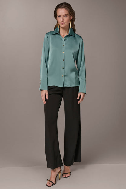 Donna Karan SATIN BLOUSE