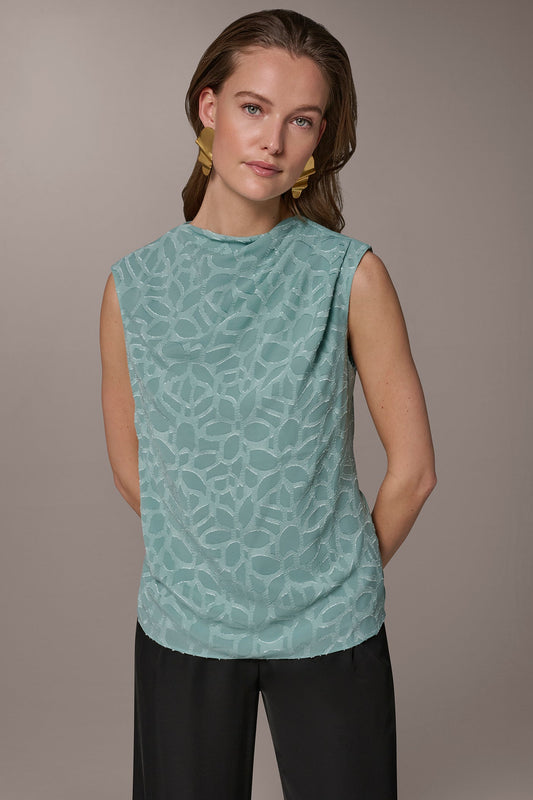 Donna Karan JACQUARD BLOUSE