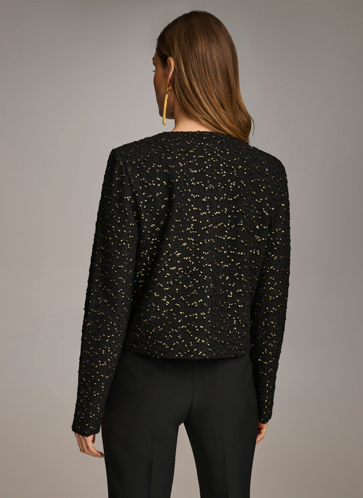 Donna Karan FOIL POPCORN JACKET