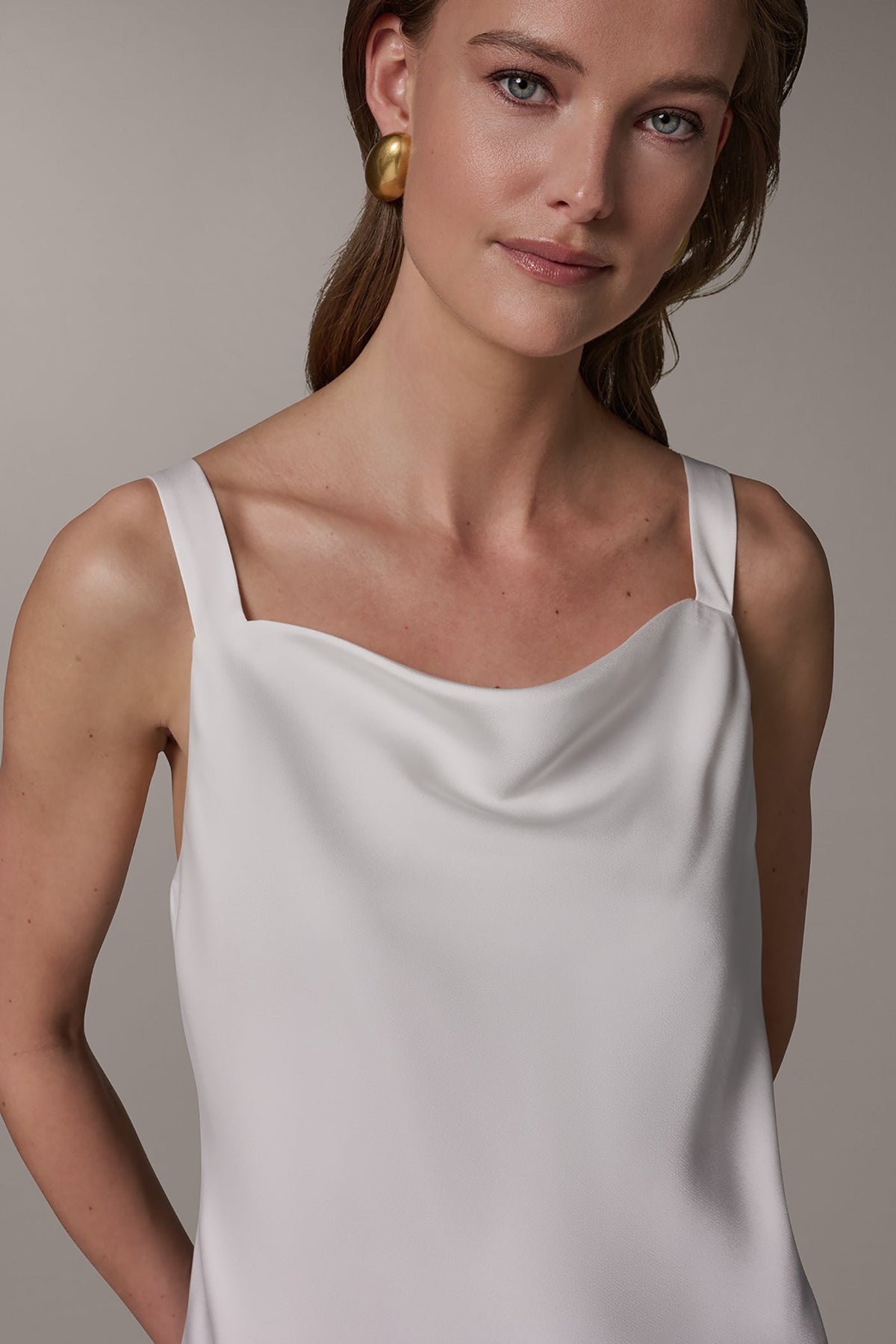Donna Karan SATIN BLOUSE
