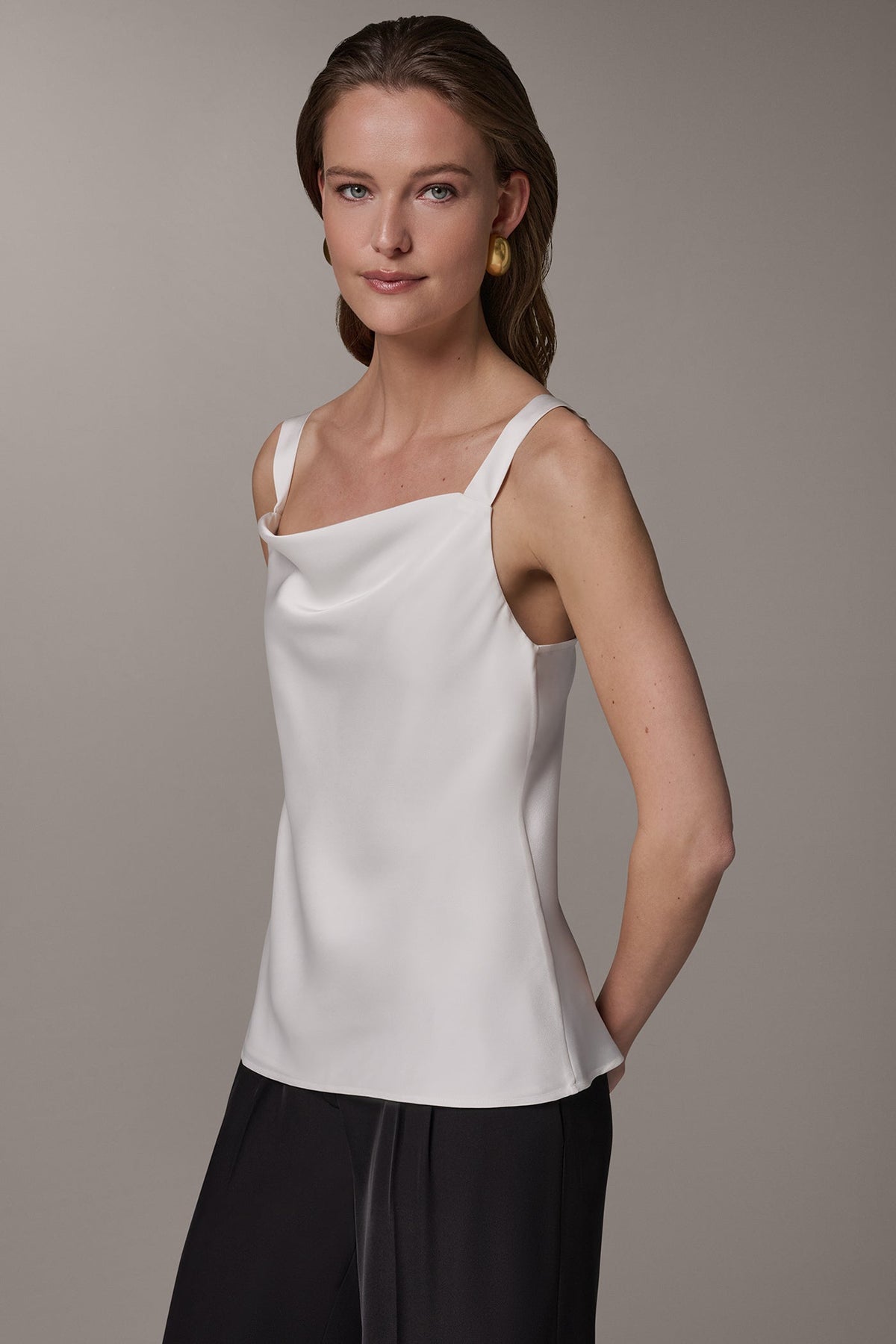 Donna Karan SATIN BLOUSE