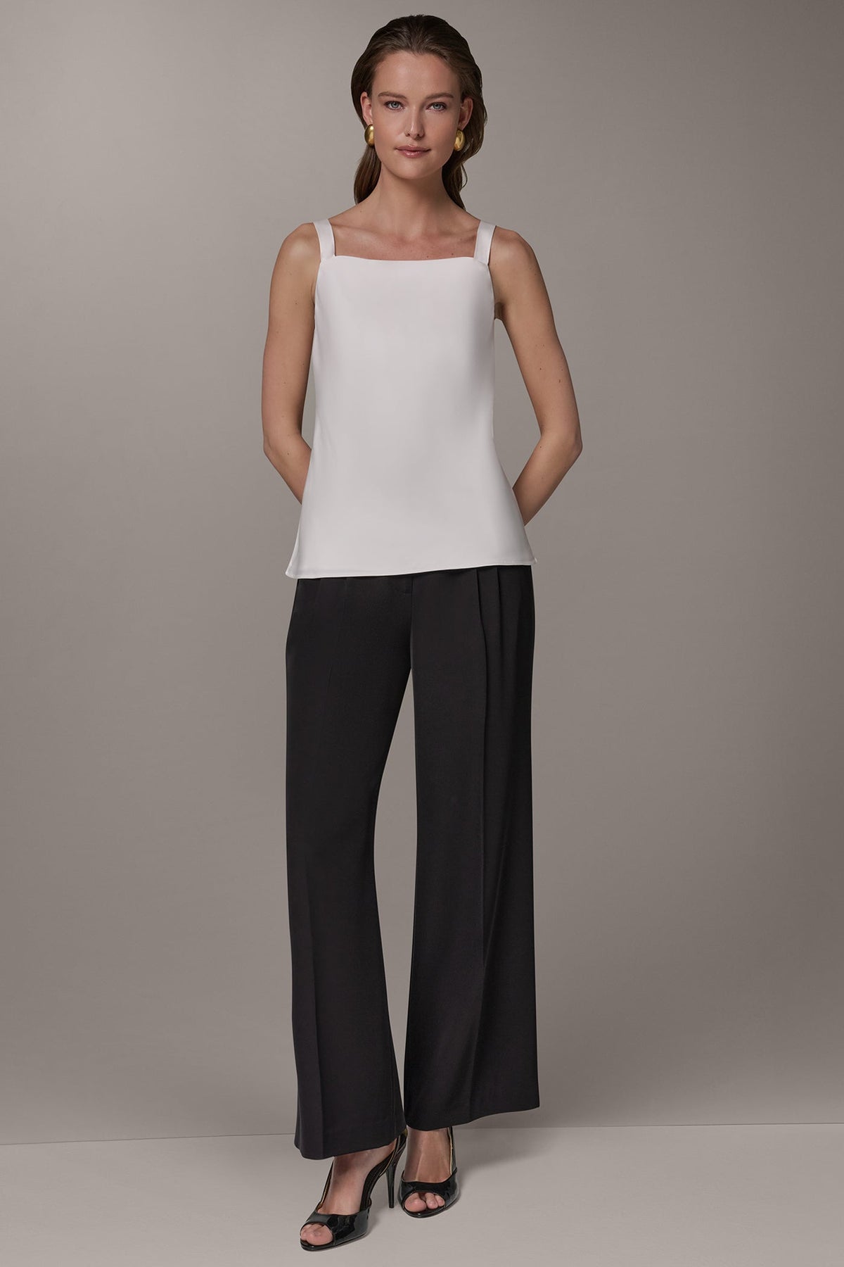 Donna Karan SATIN BLOUSE
