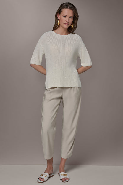 Donna Karan SEQUIN SWEATER
