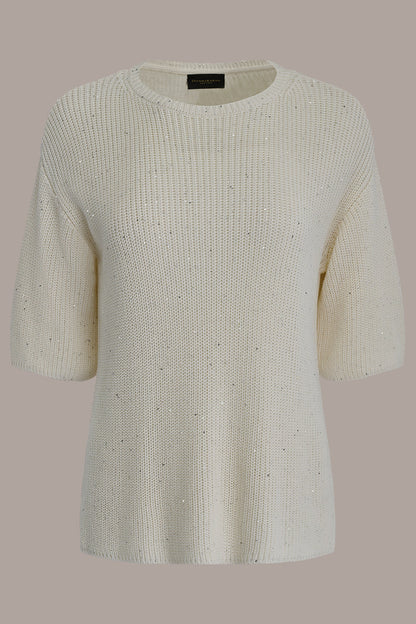 Donna Karan SEQUIN SWEATER
