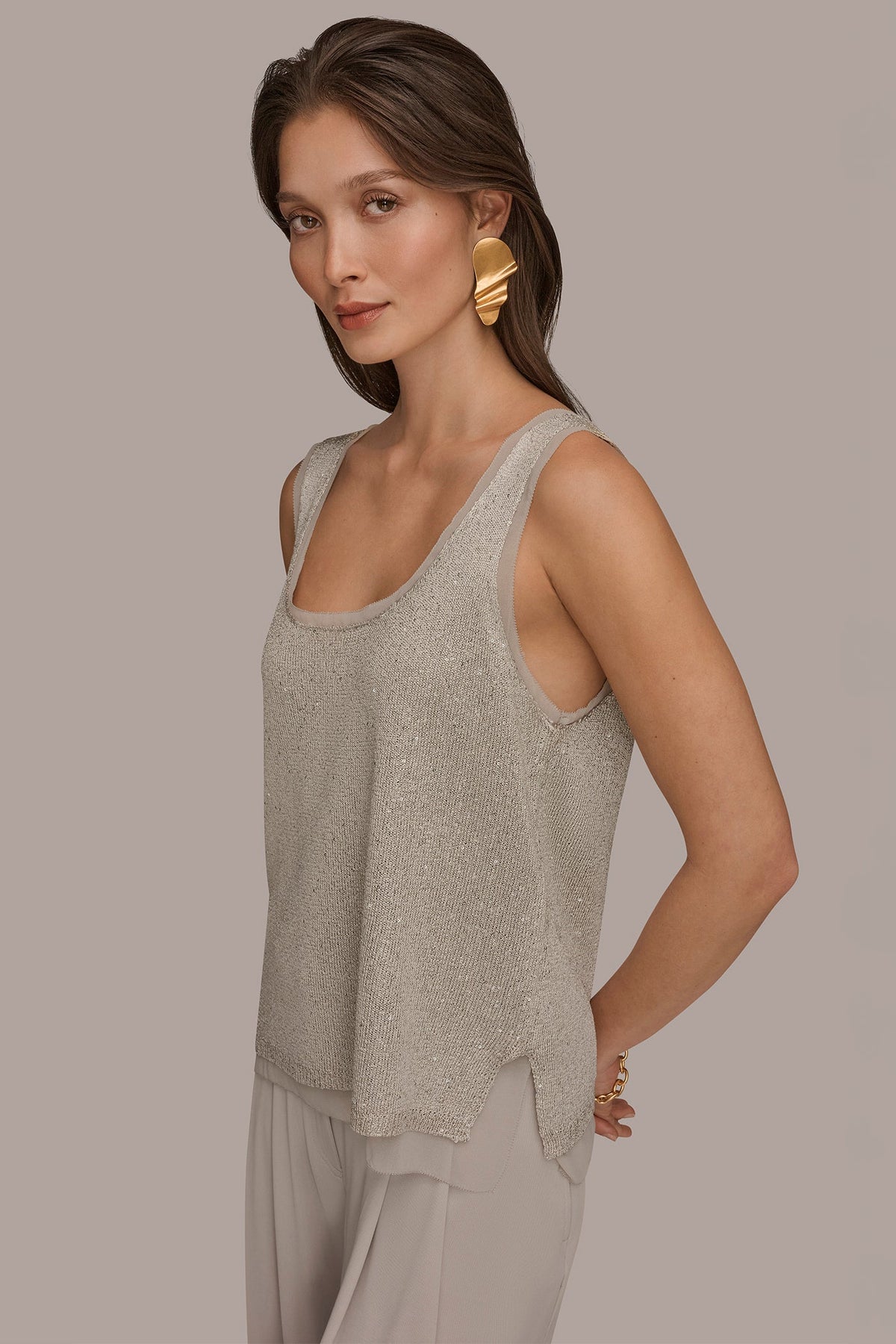 Donna Karan SEQUIN SHELL