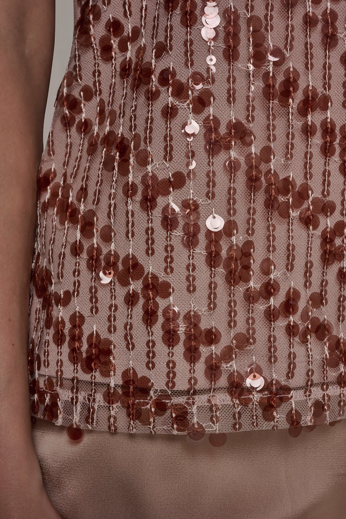 Donna Karan SEQUIN CAMISOLE