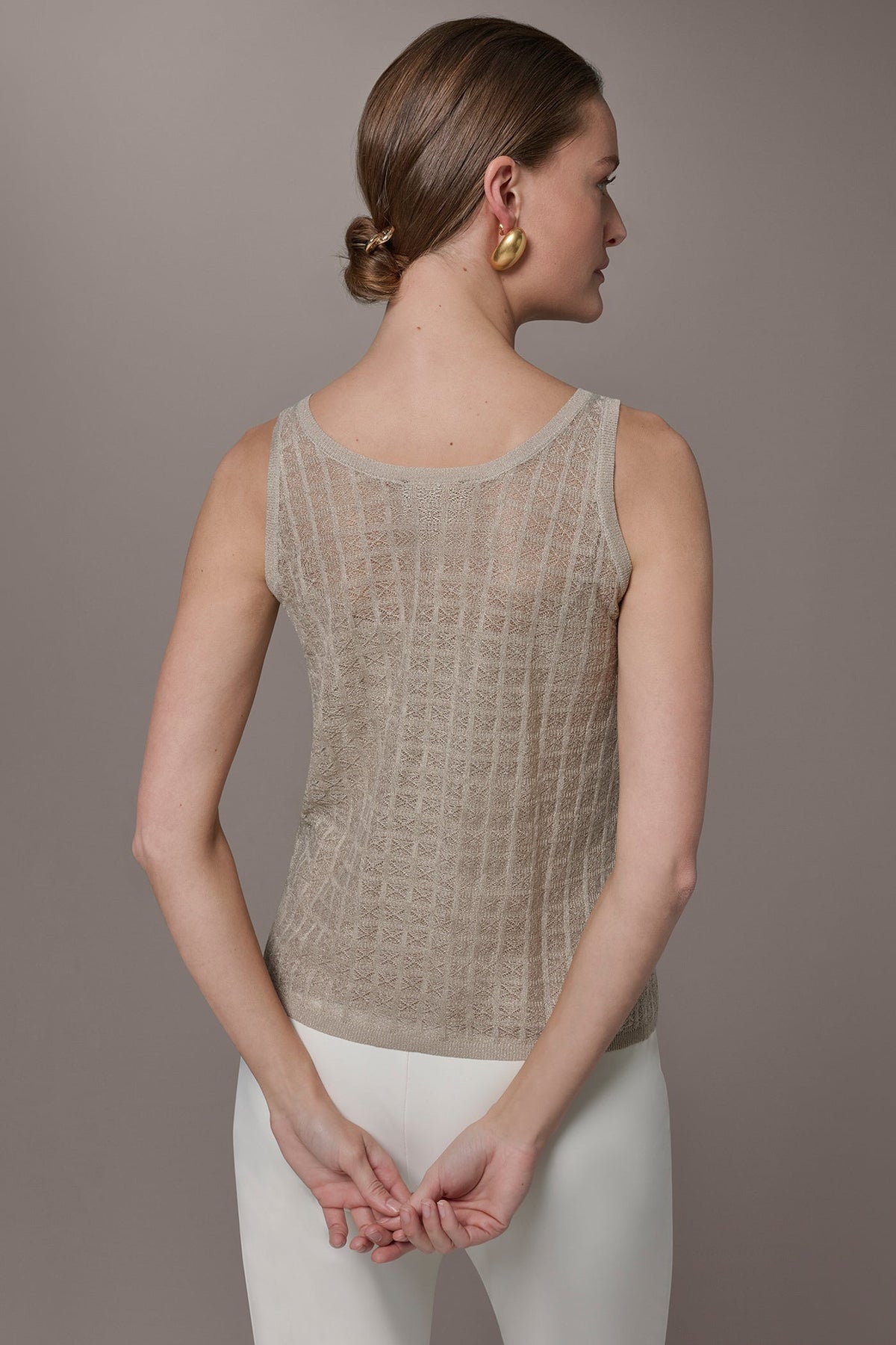 Donna Karan GRID STITCH SHELL