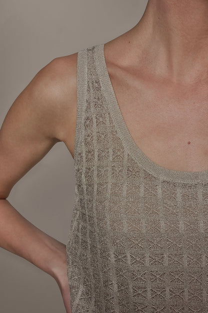 Donna Karan GRID STITCH SHELL