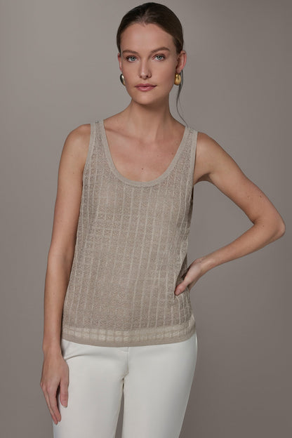 Donna Karan GRID STITCH SHELL