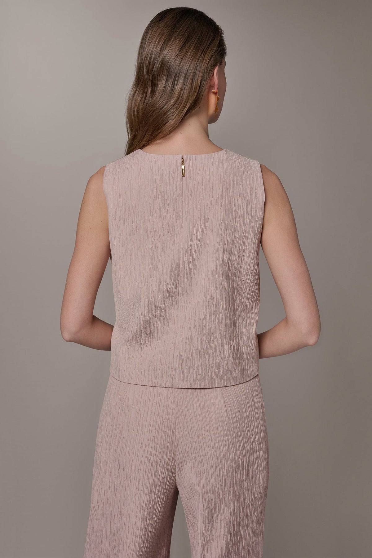 Donna Karan CROPPED BLOUSE