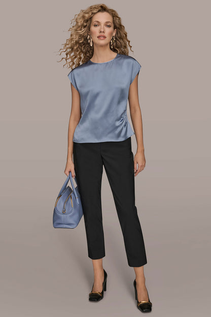 Donna Karan CAP SLEEVE BLOUSE