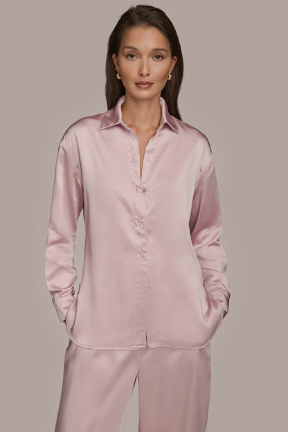 Donna Karan SATIN SHIRT