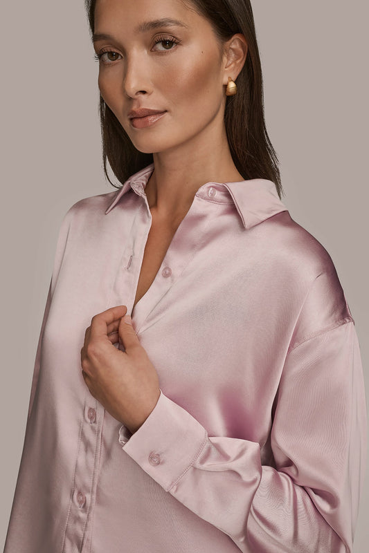 Donna Karan SATIN SHIRT