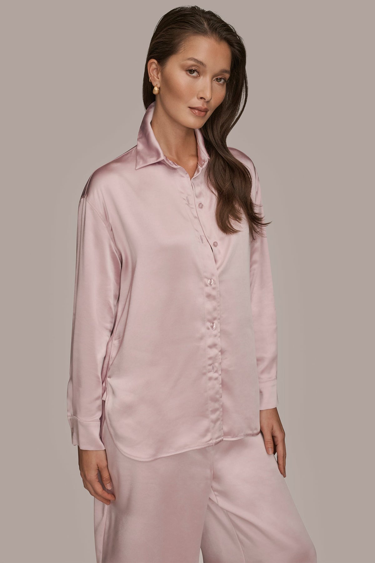 Donna Karan SATIN SHIRT